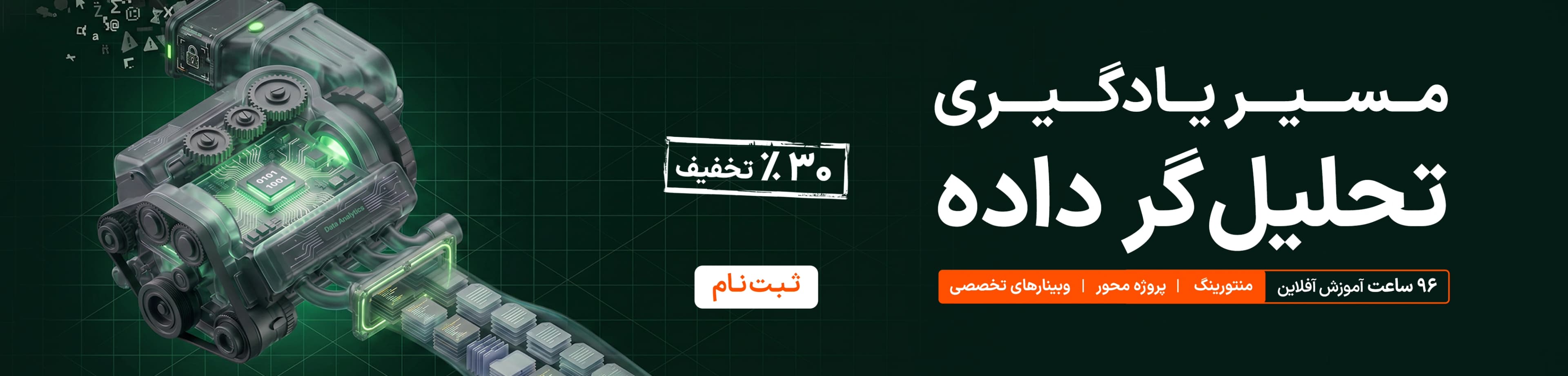 مسیر تحلیلگر داده تصویر بنر 