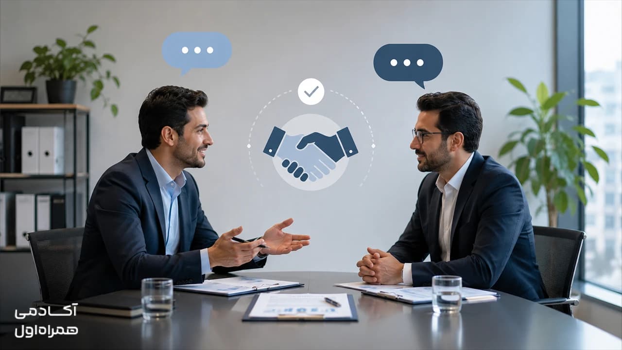 تصویر مقاله مذاکره چیست؟ | تعریف + انواع مهارت‌ها