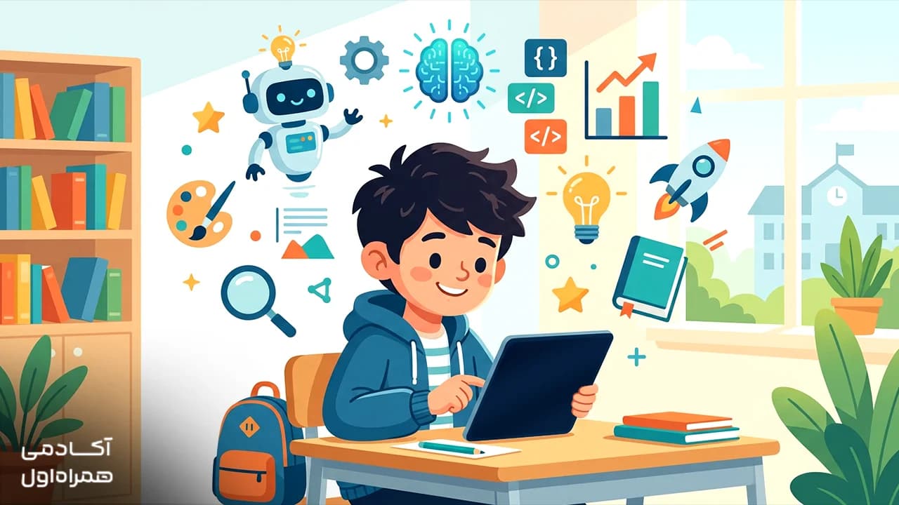 هوش مصنوعی برای کودکان | آموزش + ۶ سایت و برنامه تصویر
