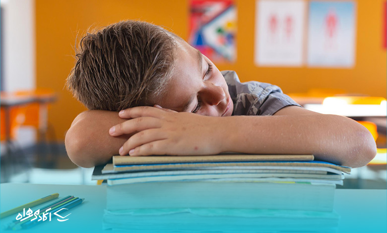 اضطراب در دانش آموزان به چه شکل است؟