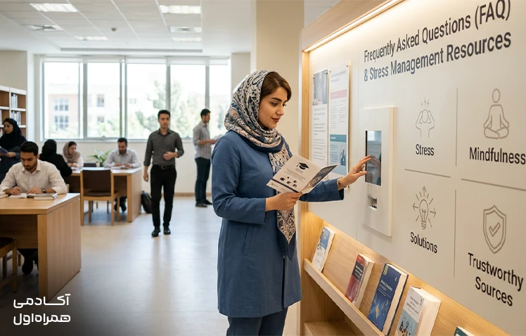 پاسخ به سوالات متداول درباره کاهش استرس و مدیریت اضطراب