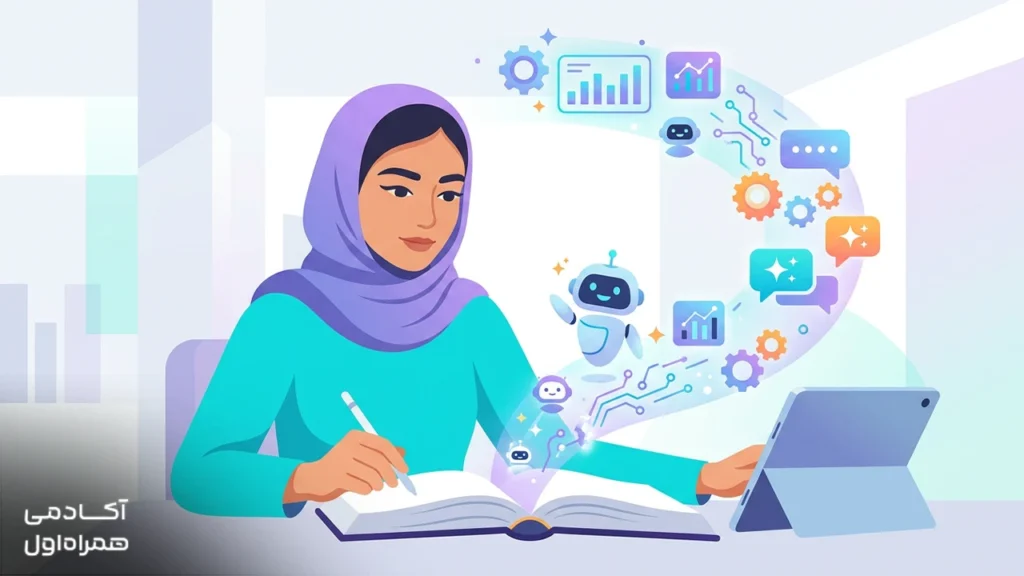 تصویر شاخص مقاله بهترین هوش مصنوعی برای درس که ابزارهای AI، مطالعه هوشمند، آمادگی امتحان و یادگیری سریع‌تر را نمایش می‌دهد.