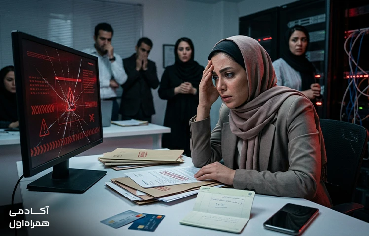 پیامدهای هک شدن شامل سرقت اطلاعات، از دست رفتن حریم خصوصی، خسارت مالی، اختلال در خدمات و آسیب به اعتبار افراد و سازمانها