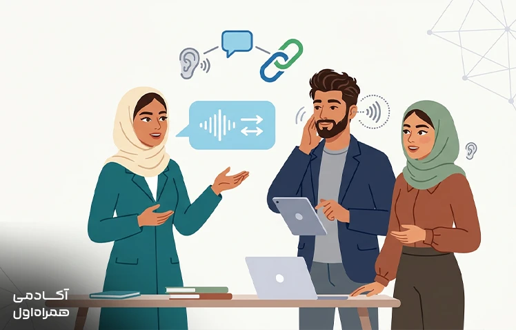 مهارت ارتباطات مؤثر یکی از کلیدیترین مهارتهای نرم است که شامل گوش دادن فعال، انتقال شفاف پیام، مذاکره و ایجاد ارتباط سازنده با دیگران میشود.