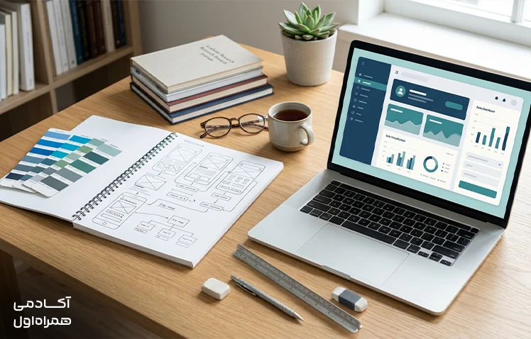 مهارت طراحی UI و UX بهعنوان یکی از مهارت های پرتقاضا در سال ۲۰۲۶ برای طراحی تجربه کاربری بهتر و ورود به بازار کار دیجیتال
